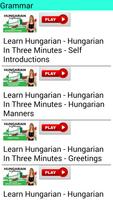 Learn Hungarian by Videos تصوير الشاشة 3