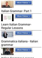 Learn Italian by Videos capture d'écran 1