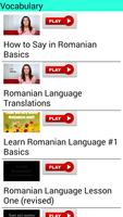 Learn Romanian by Videos captura de pantalla 2