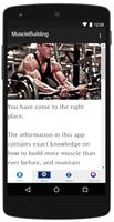 Mass Muscle Building poster