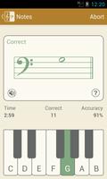 Learn to read music notes and  Ekran Görüntüsü 2