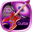 3Dエレクトリックギターの音楽テーマ APK