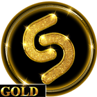 Golden Offline Shazam guide icône
