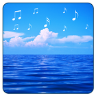 MP3 player with Sea Photos icône