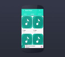 Music Player - Mp3  - 2017 اسکرین شاٹ 2