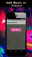 Music to Video.Add mp3 to Video. Background Music پوسٹر