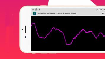 Nhạc sống Visualizer. Hình dung Trình chơi nhạc ảnh chụp màn hình 3