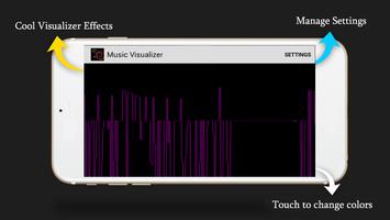 Music Visualizer Effect Player Affiche