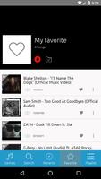 Listen to music online الملصق