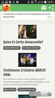 Musica Cristiana & Testimonis ảnh chụp màn hình 1