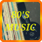 آیکون‌ Music of the 80s - hits and classics.
