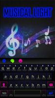 Musical Light  Keyboard poster