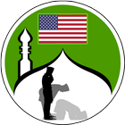 Muslim USA:Prayer - Qibla biểu tượng