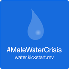 #MaleWaterCrisis-icoon