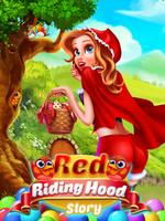 Red Riding Hood Story Bubble Affiche