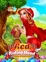 Red Riding Hood Story Bubble Poster