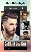 Men HairStyle set My Face Affiche