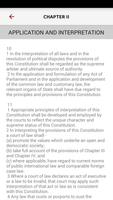 Constitution Of Malawi capture d'écran 2