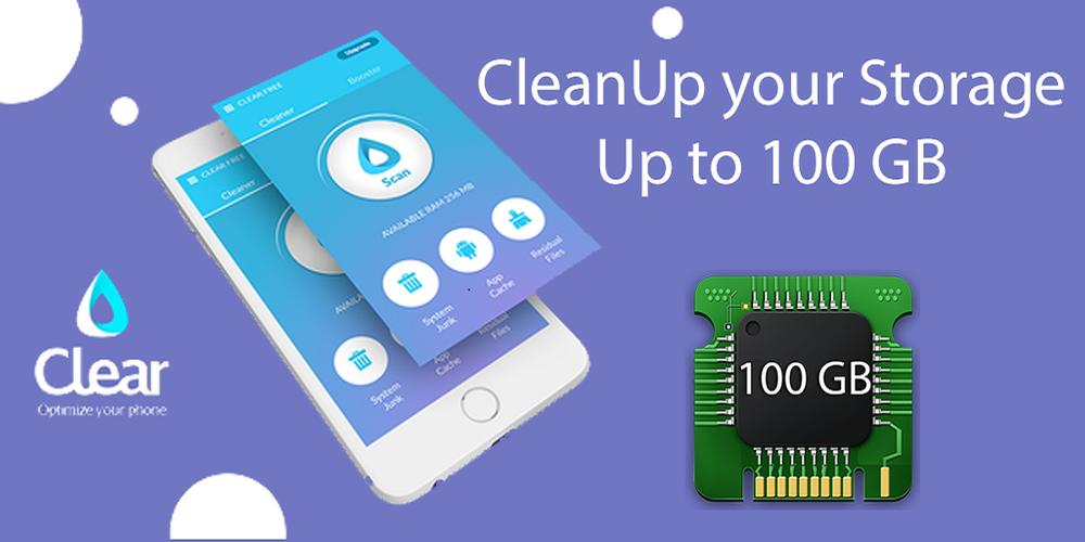 Download 100 GB Storage Space Cleaner : 100 GB RAM Booster latest 1.1  Android APK