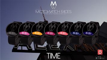 MW® Moto Watch Faces - Time ภาพหน้าจอ 3