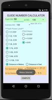 Guide Number Calculator capture d'écran 2