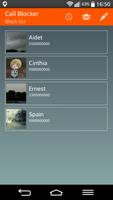 Call Blocker Free - Blacklist capture d'écran 1
