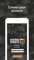 پوستر Vintage Sports TV