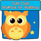ikon Cute Owls WallShop Pack
