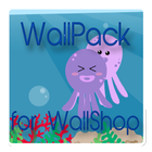 Kawaii Tako WallShop Pack أيقونة