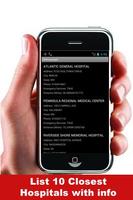 Hospital Finder Emergency US imagem de tela 1