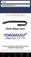 Yokomasu Hybrid Style Silicone Wiper Blade スクリーンショット 1