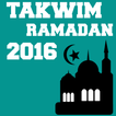 Takwim Ramadan 2016