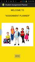 STUDENT ASSIGNMENT PLANNER पोस्टर