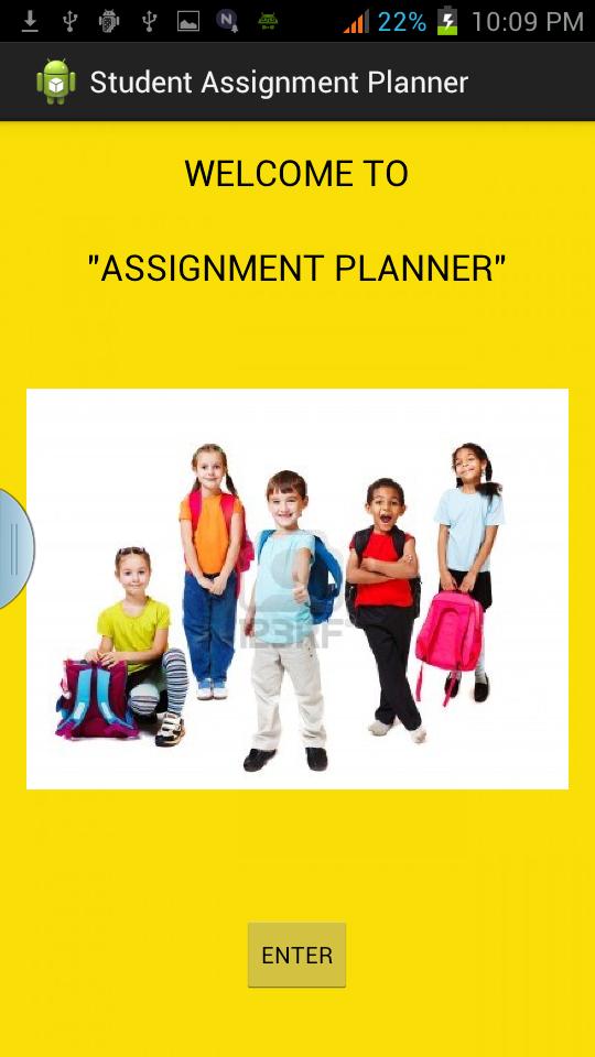 student assignment planner app