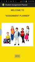 STUDENT ASSIGNMENT PLANNER poster