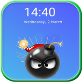 Amaze Bomb Blast Screen Lock icon