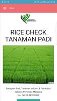 Rice Check Padi الملصق