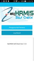 MyHRMIS Self Check ポスター