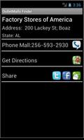 Factory Outlet Mall Finder US captura de pantalla 3