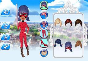 Poster Miraculous Ladybug Dress Game