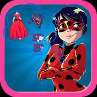 Miraculous Ladybug Dress Game capture d'écran 1