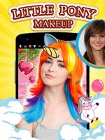 My Cute Pony Makeup Photo Editor 海报