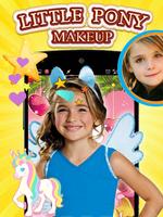 My Cute Pony Makeup Photo Editor imagem de tela 1