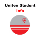 Uniten Student Info Zeichen