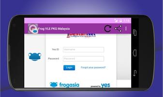 Frog VLE PKG Malaysia স্ক্রিনশট 1