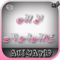 Pink Name Live Wallpaper