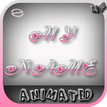 Pink Name Live Wallpaper