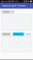 Tagalog English Translator 海报