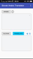 Slovak Arabic Translator الملصق