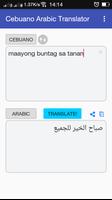 Cebuano Arabic Translator capture d'écran 2